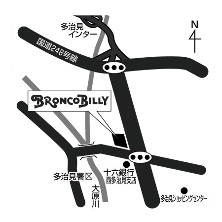 多治見インター店 周辺MAP