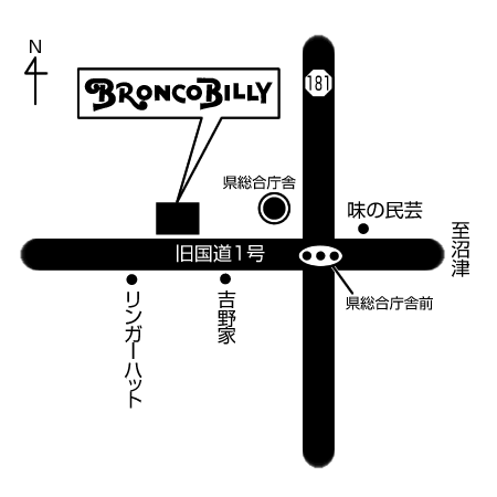 富士本市場店 周辺MAP