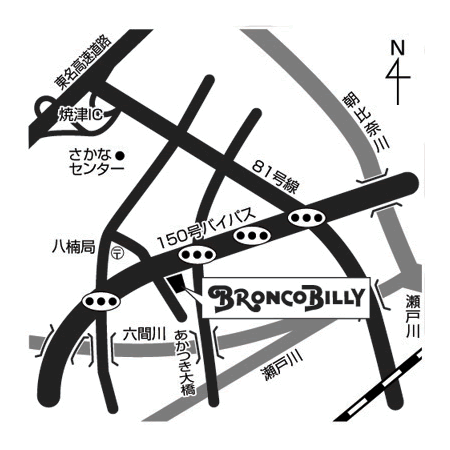 焼津八楠店 周辺MAP